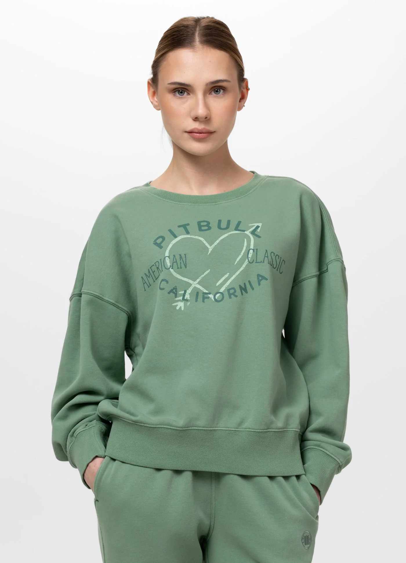 Bluza damska Washed MANZANITA HEART - Image 6