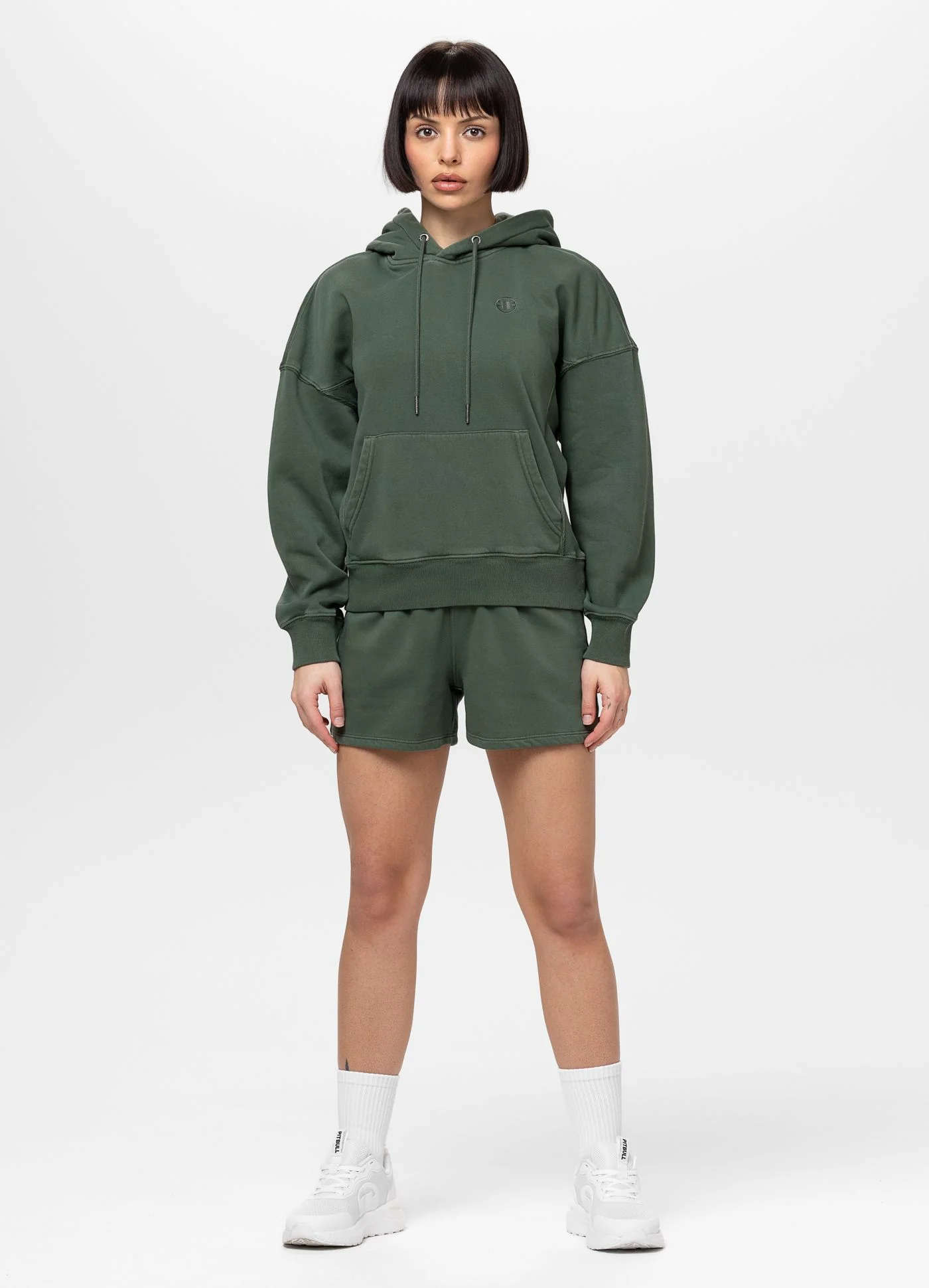 Bluza damska z kapturem Washed Manzanita - Image 2