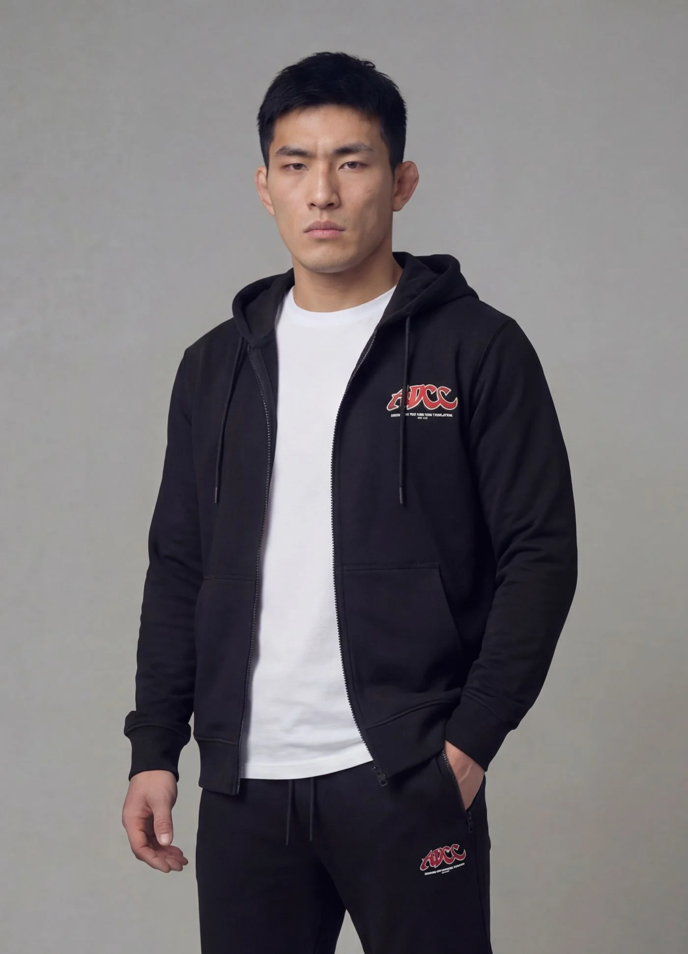 Bluza rozpinana z kapturem ADCC SMALL LOGO NUGGET - Image 2