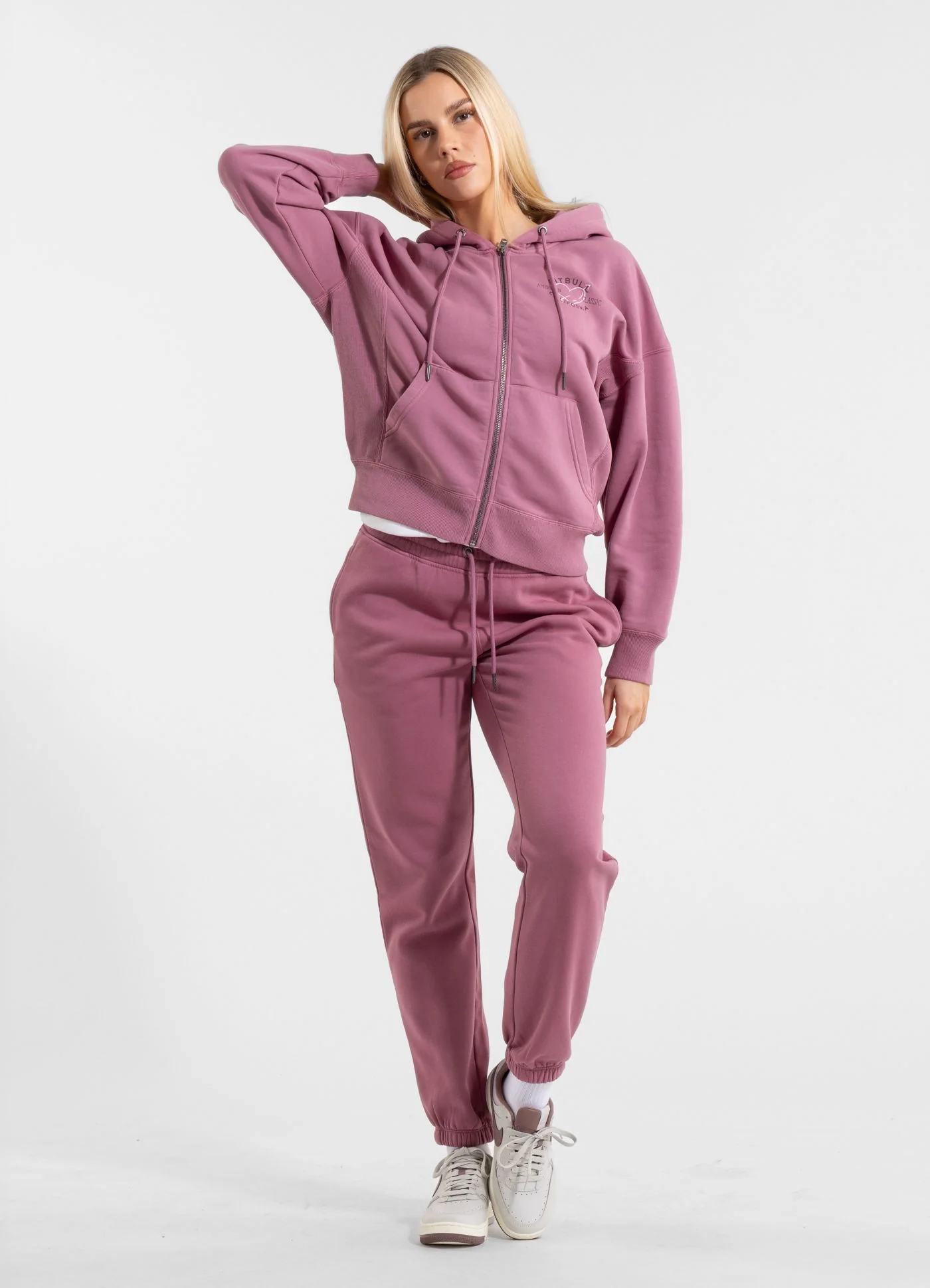 Bluza rozpinana z kapturem damska Washed MANZANITA HEART - Image 6