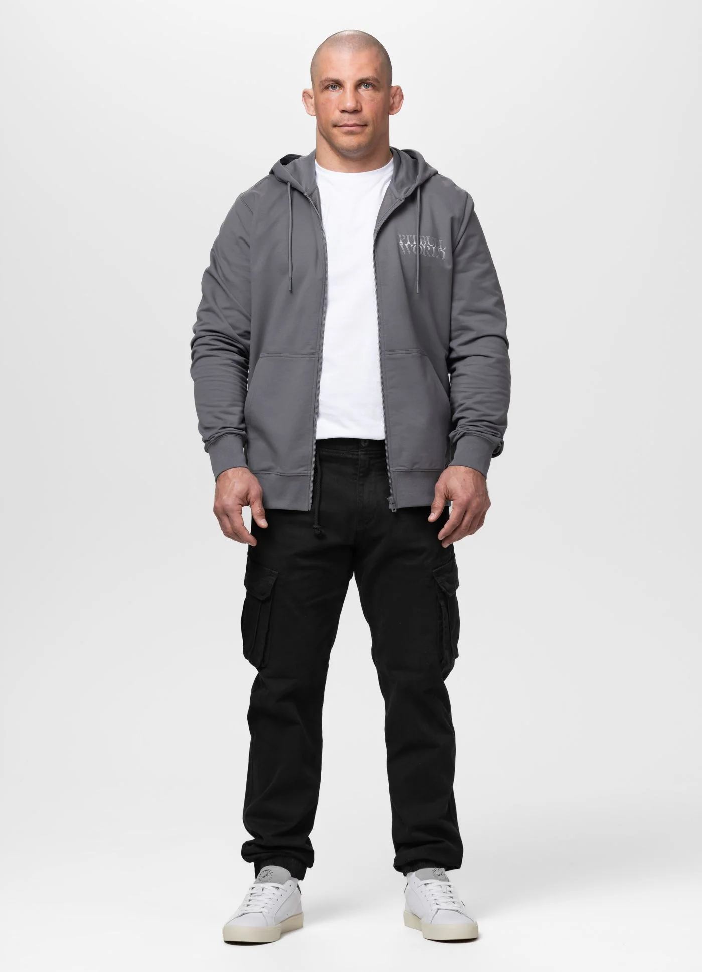 Bluza rozpinana z kapturem PITBULL WORLD - Image 3