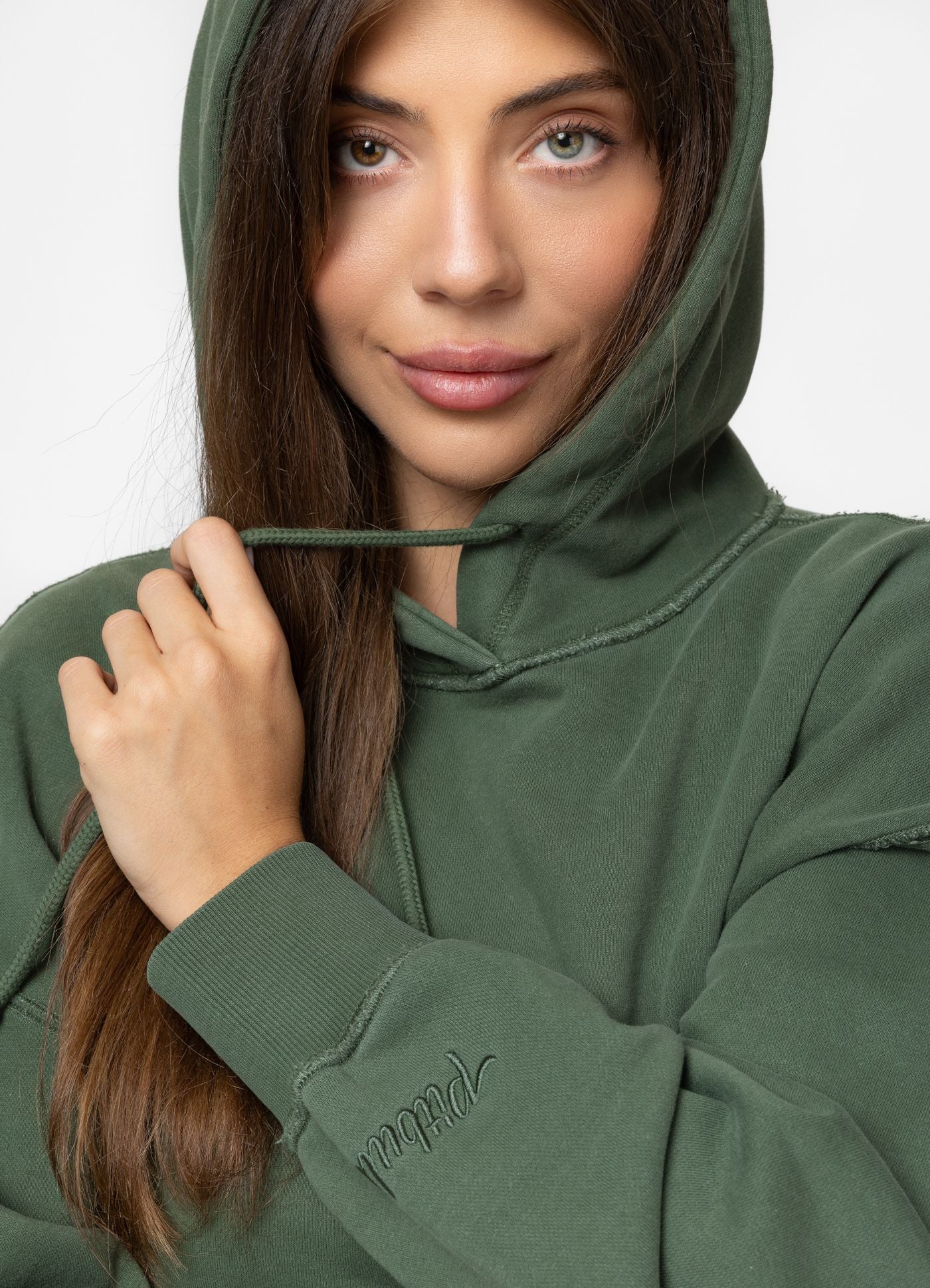 Bluza z kapturem Washed LOVIA - Image 7
