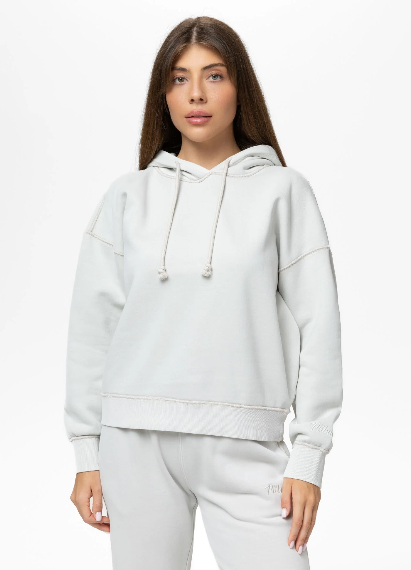 Bluza z kapturem Washed LOVIA - Image 5