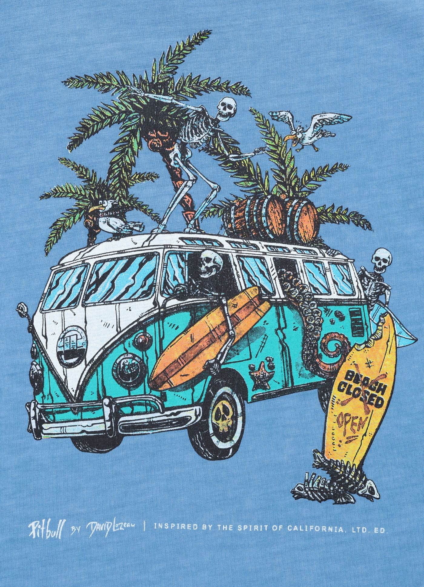 Koszulka damska Denim Washed BEACHBREAK - Image 7
