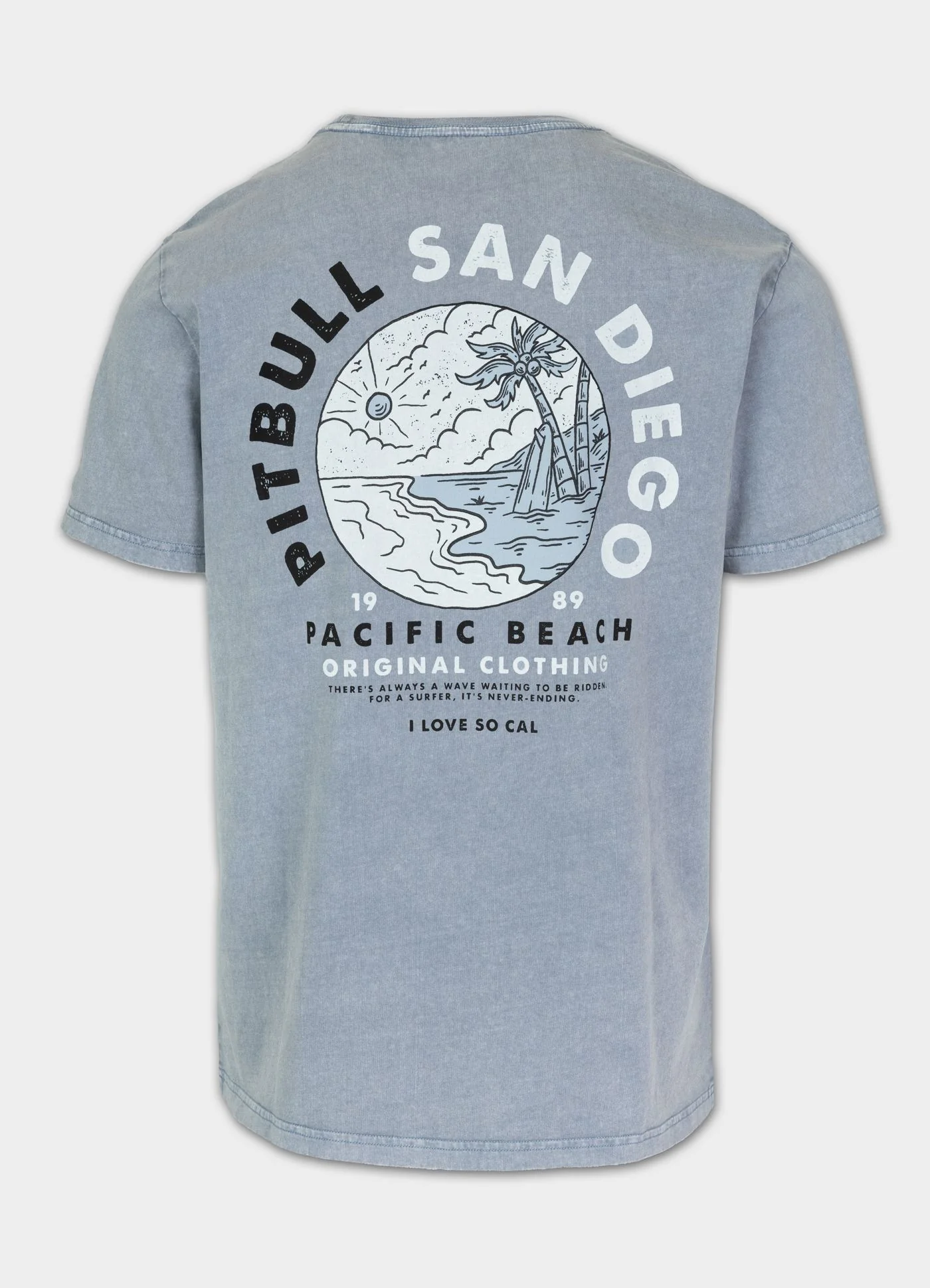 Koszulka Denim Washed PLANET SURF - Image 4