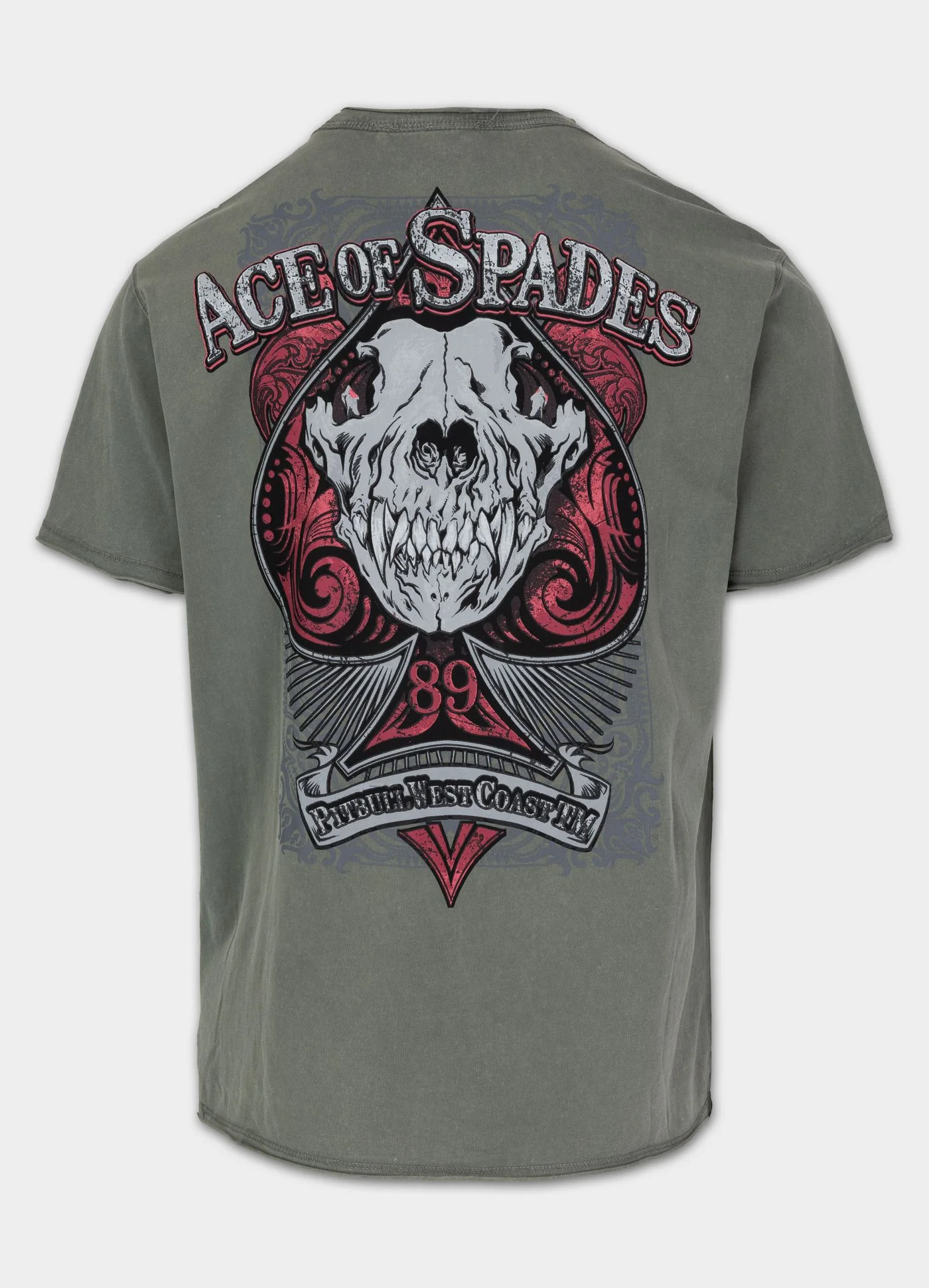 Koszulka Denim Washed Raw ACE OF SPADES - Image 4