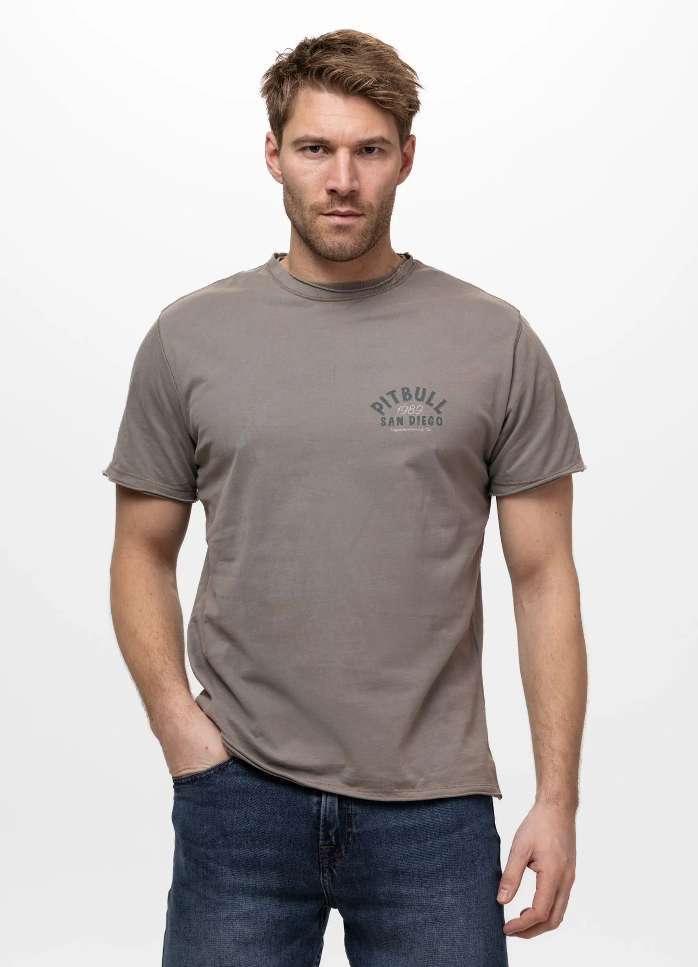 Koszulka Denim Washed Raw PACIFIC