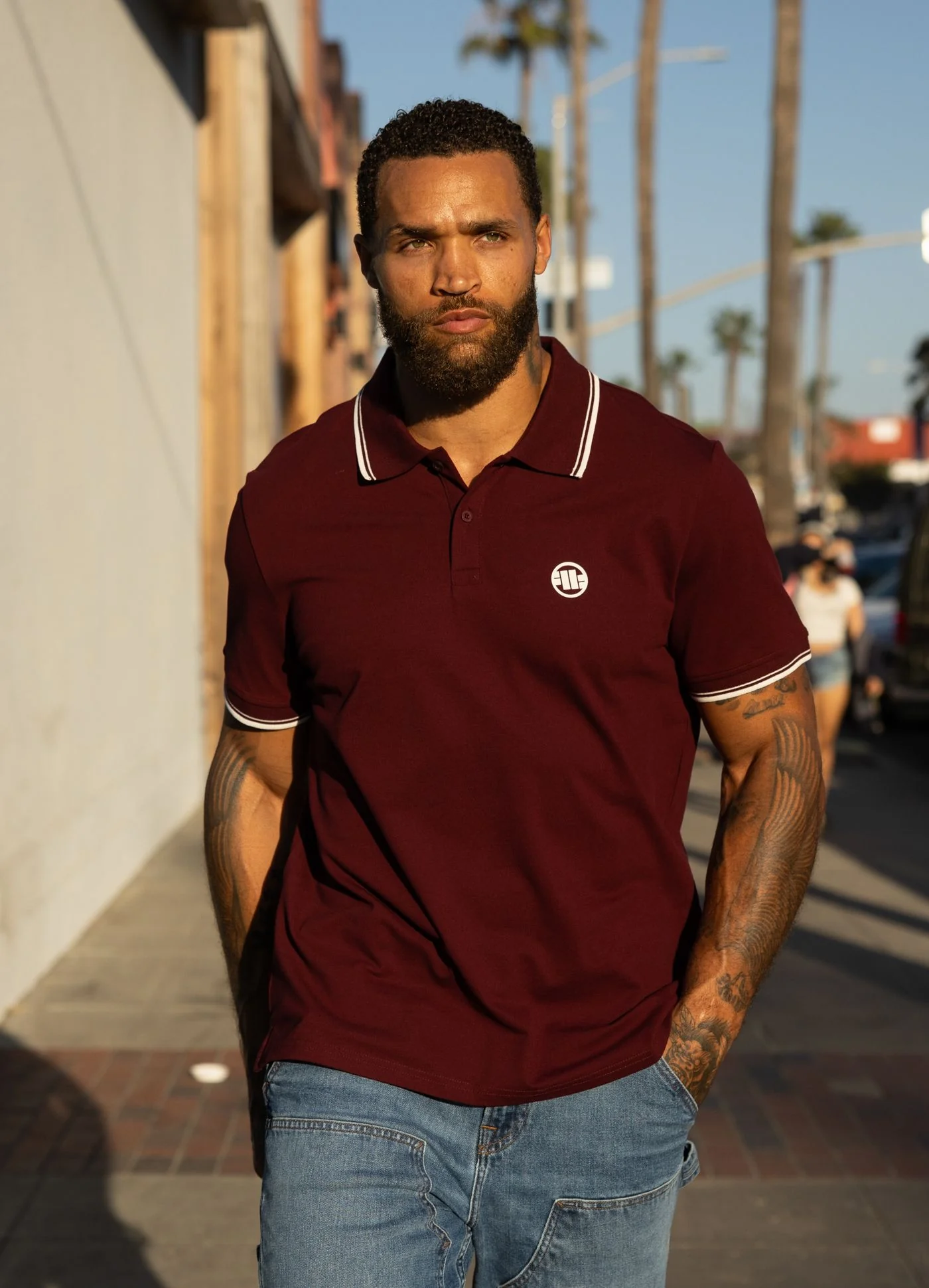 Koszulka Polo Pique STRIPES REGULAR