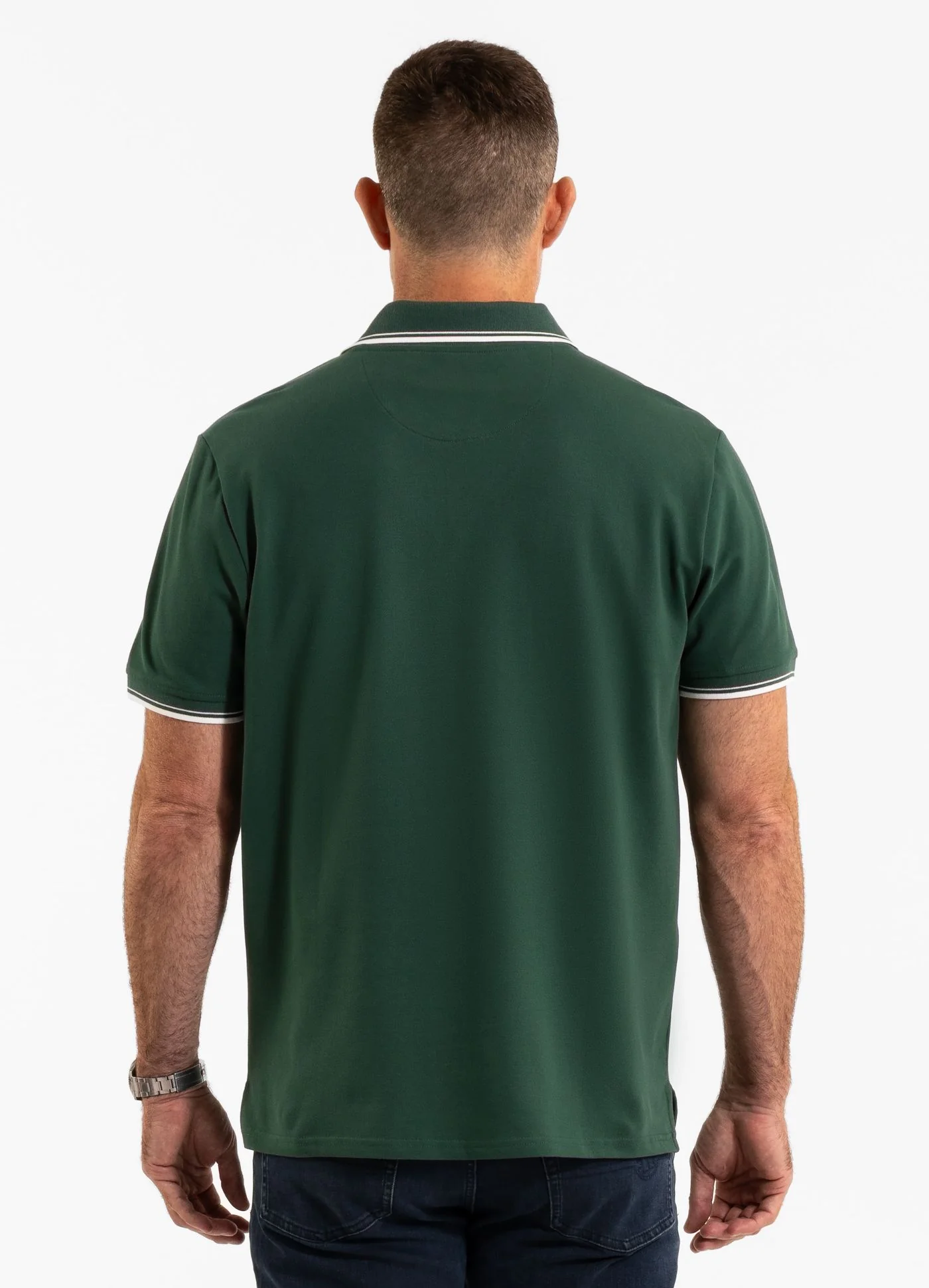 Koszulka Polo Pique STRIPES REGULAR - Image 2