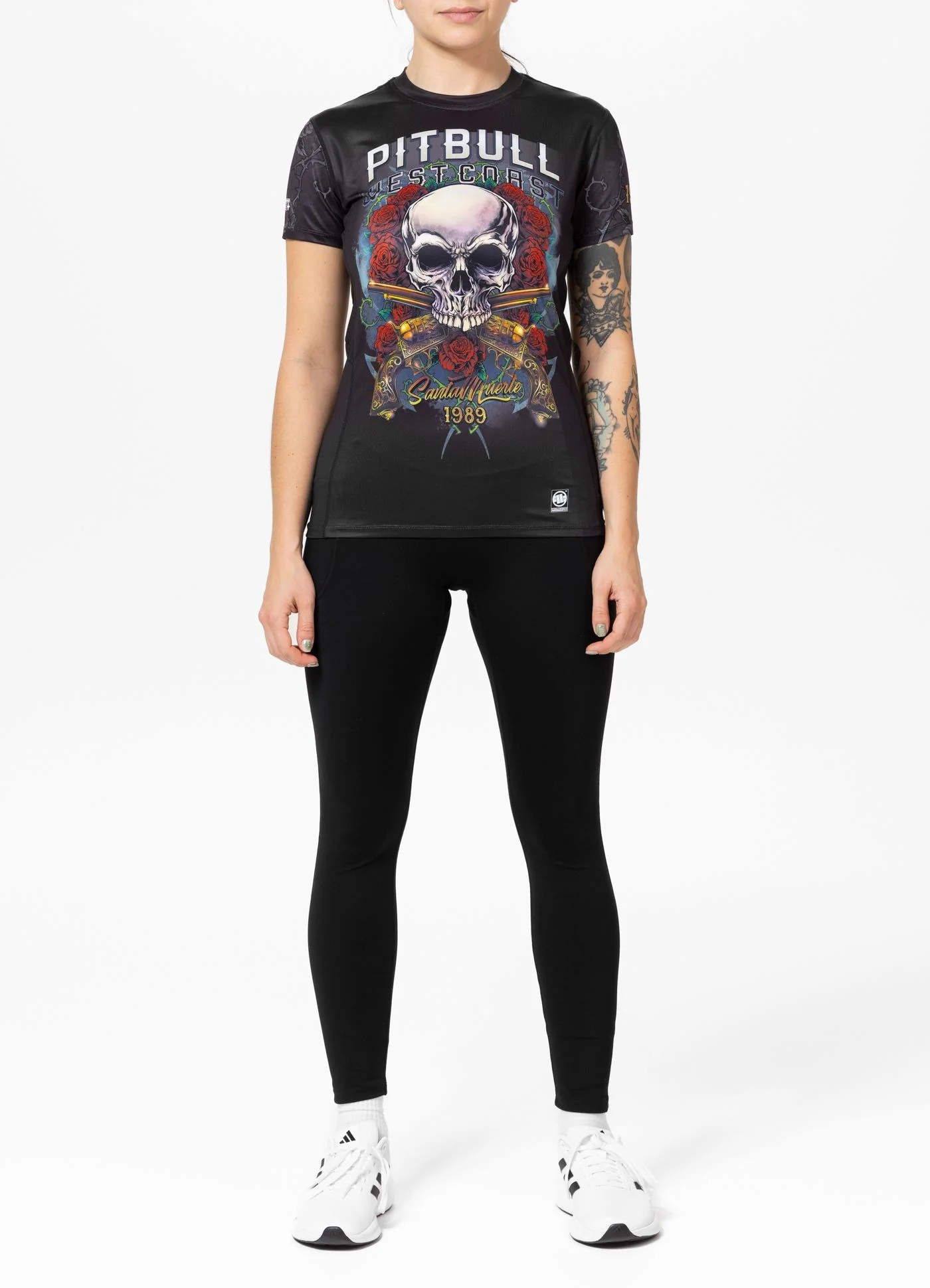 Koszulka sportowa damska Mesh SANTA MUERTE - Image 2