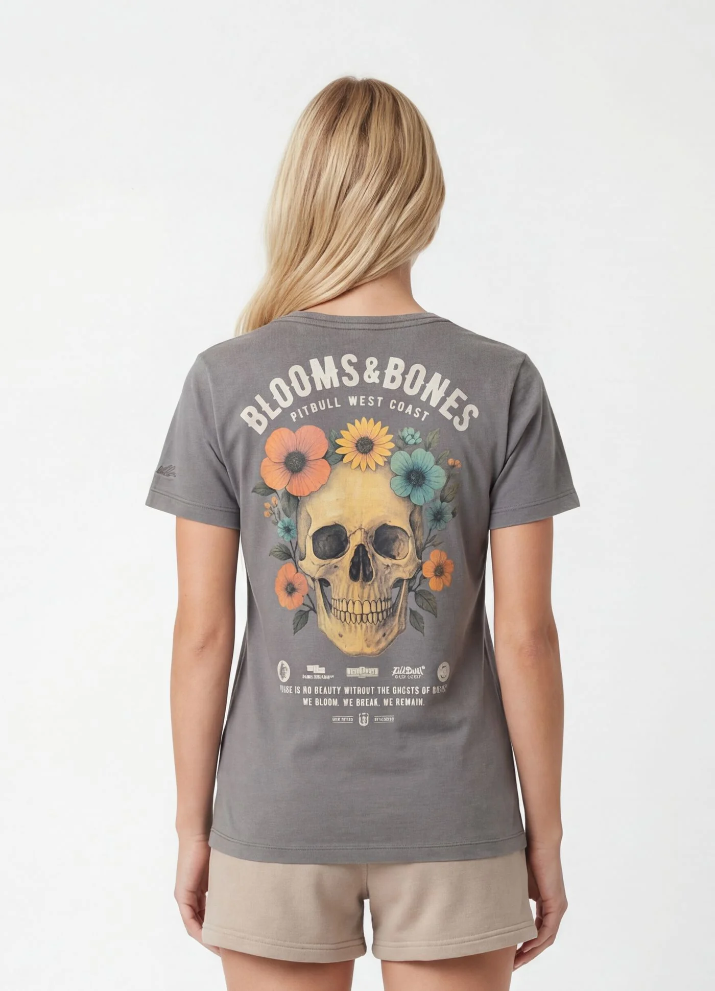 Koszulka Washed BLOOMS & BONES