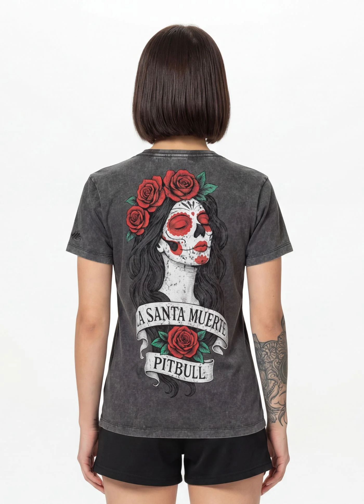 Koszulka Washed SANTA MUERTE