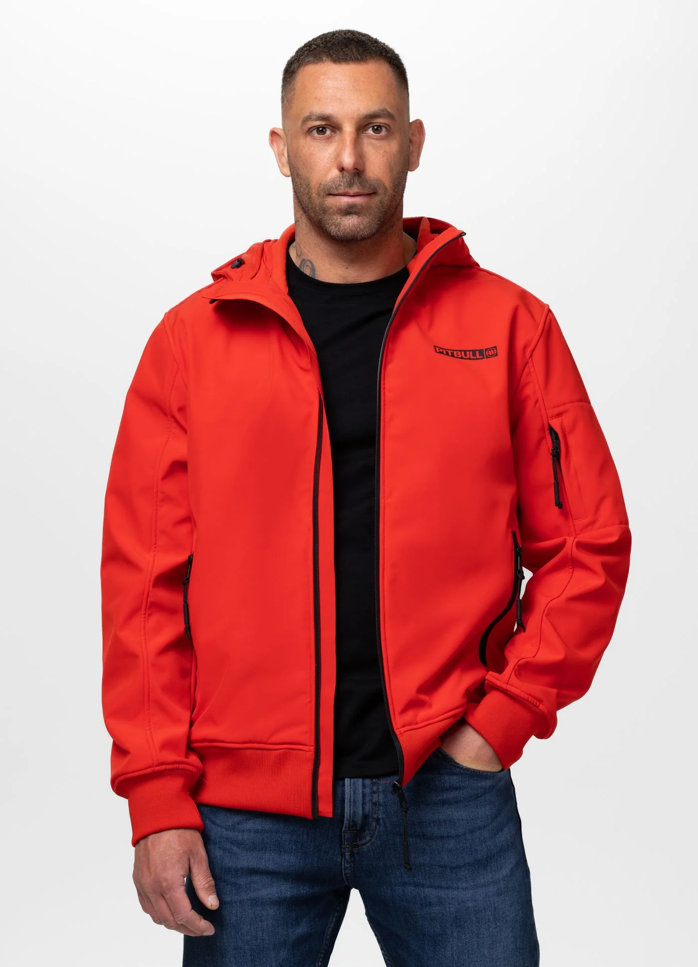 Kurtka softshell z kapturem ROSCOE