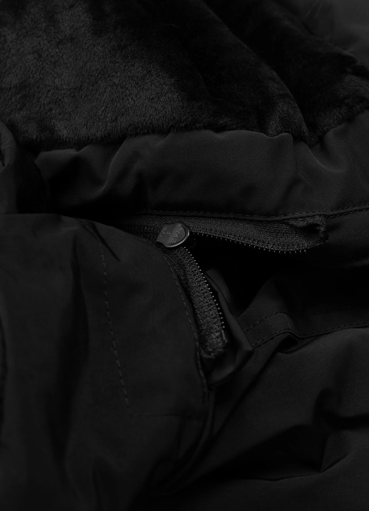 Kurtka zimowa pikowana parka z kapturem FOREST - Image 7