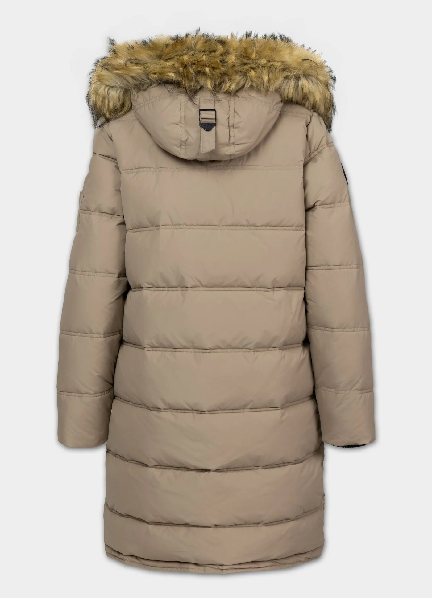Kurtka zimowa pikowana parka z kapturem QUEENSTON - Image 6