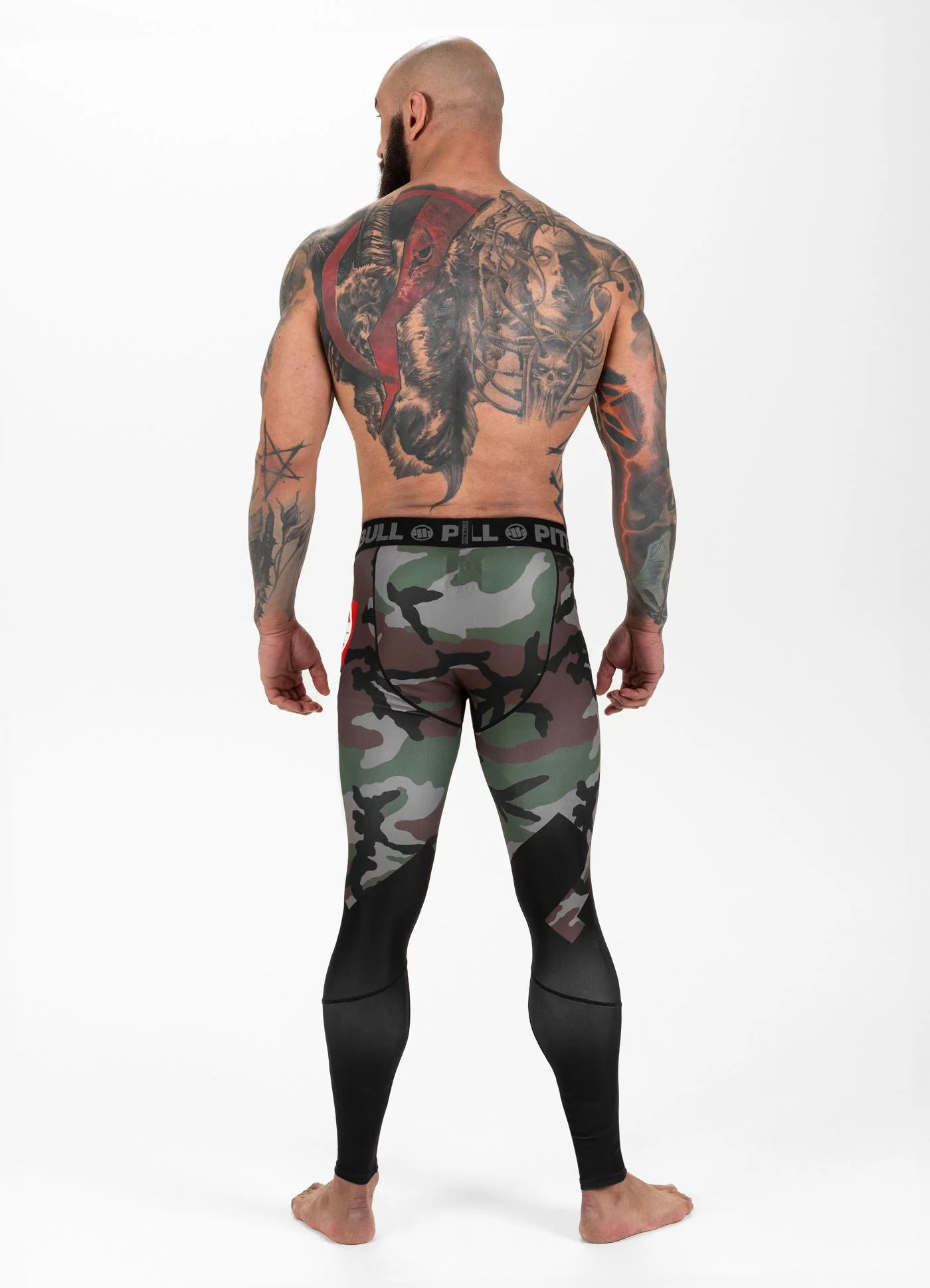 Legginsy sportowe Cross Camo - Image 3