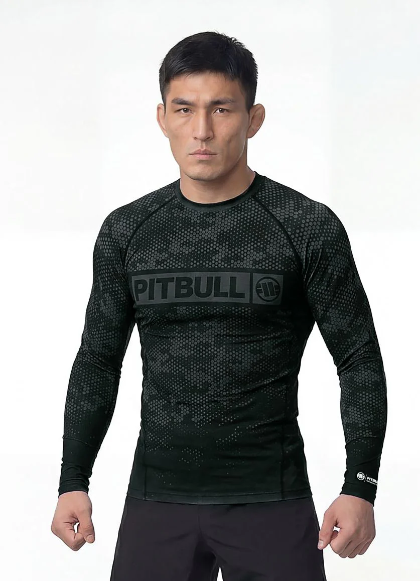 Rashguard longsleeve HEX CAMO HILLTOP