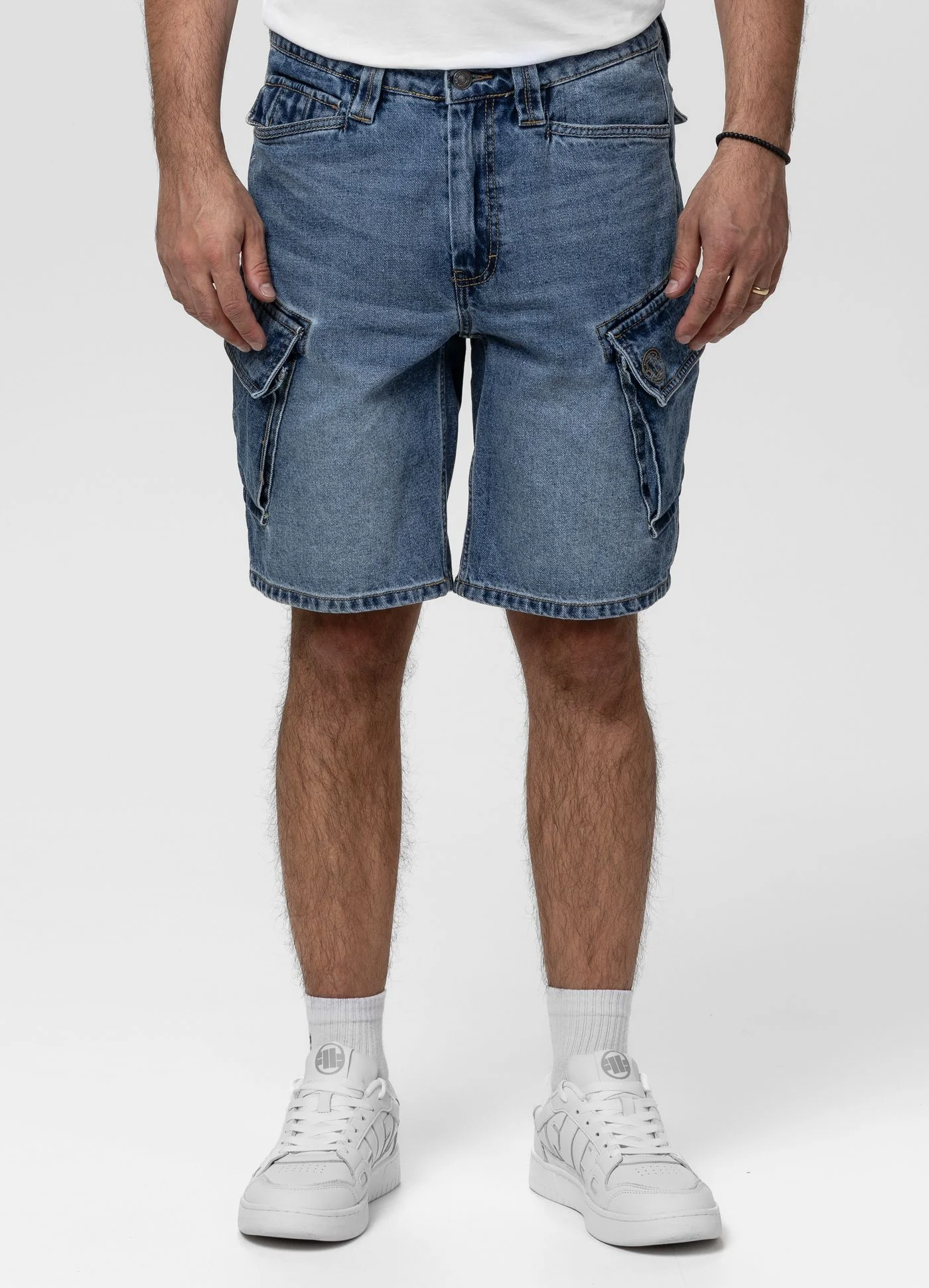 Szorty Jeansowe bojówki Classic Wash STRANDWAY