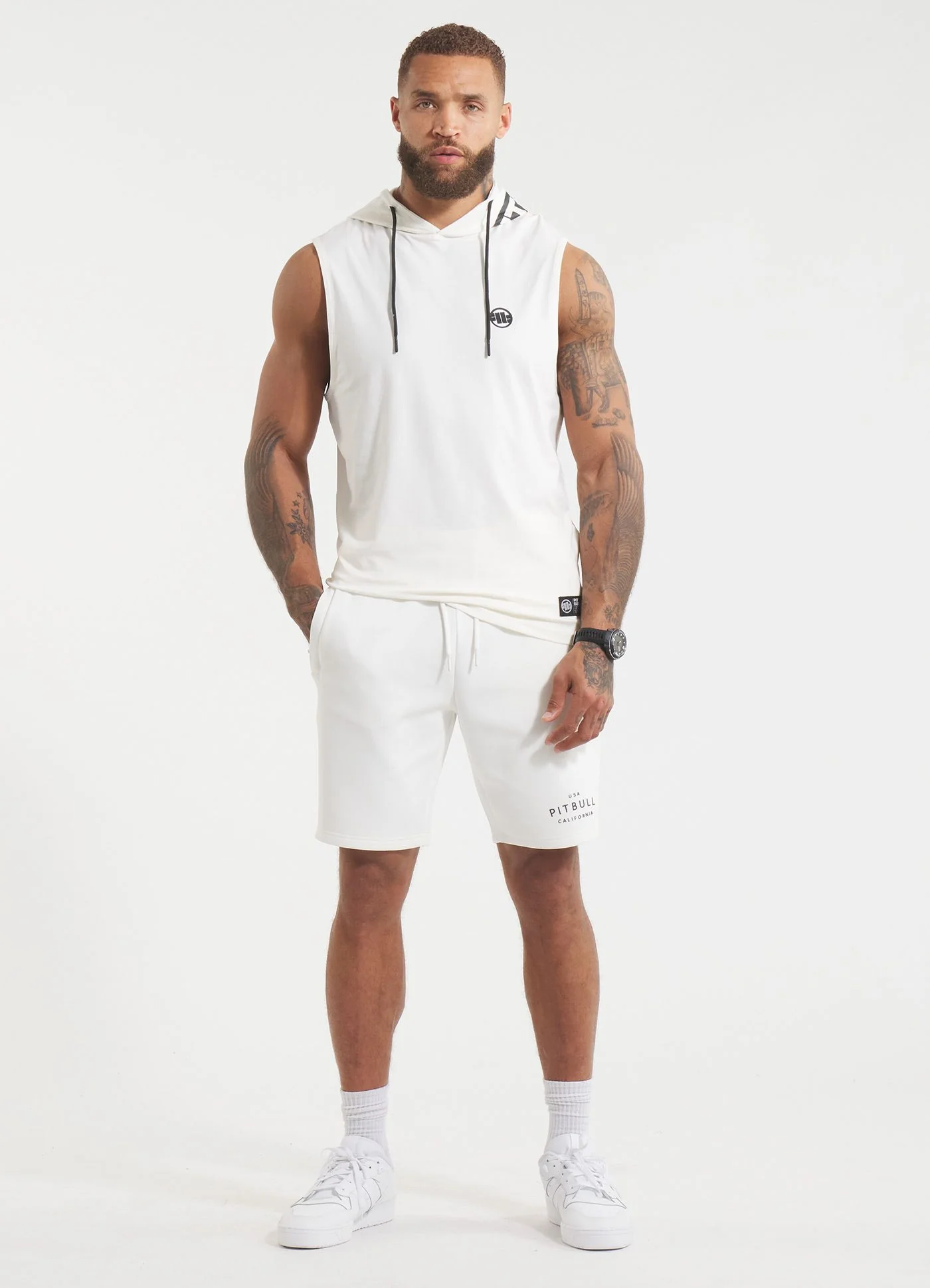 Tank top z kapturem Spandex HILLTOP - Image 3